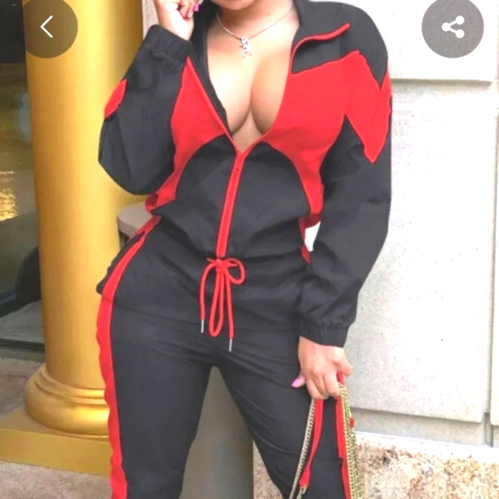 NEW 2 PIECE WARM UP SET SIZE XL AND PLUS SIZE 1XL